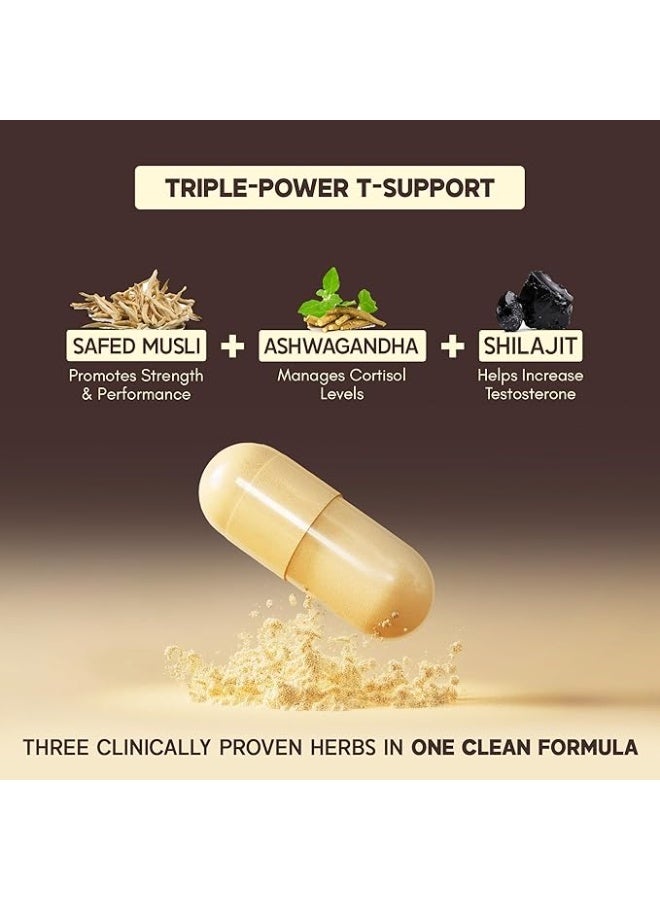 راسايانام كبسولات راسايانام تي-تشارج (500 ملغ) 60 كبسولة - Image 2